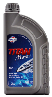 Titan Marine MC lubrifiant moteurs marins 4 temps Fuchs
