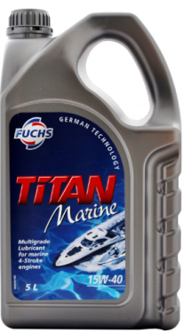 Titan marine lubrifiant moteurs marins 4 temps Fuchs