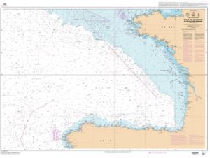 Carte SHOM 7211L - Golfe de Gascogne - de Brest à Cabo Finisterre