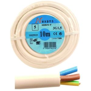 Flexible cable 3 x 1.5 mm² Euromarine by the metre