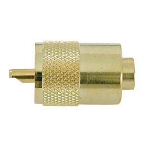 PL259 male connector for VHF Euromarine