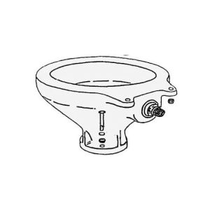 Replacement bowl for Osculati Space Saver toilet