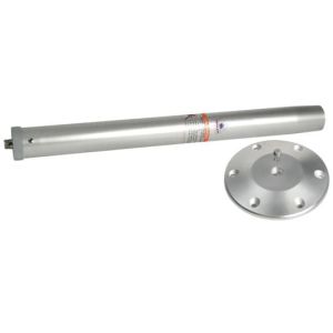 Telescopic aluminium stand for Osculati table
