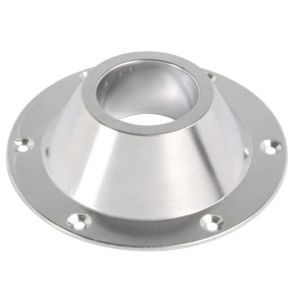 Aluminium base plate for Osculati surface-mounted table stand