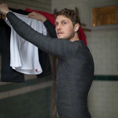 Man with thermal top