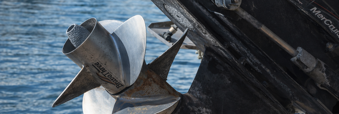 Boat propeller anode