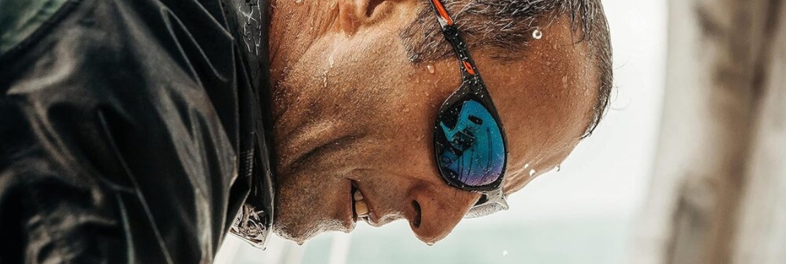 Sailor with sailing sunglasses