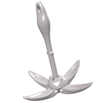 Grapple anchors for boats