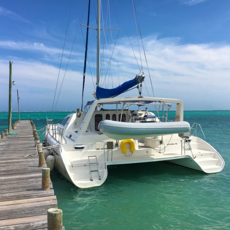 catamaran docked