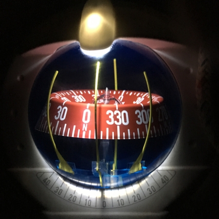 magentic compass night navigation