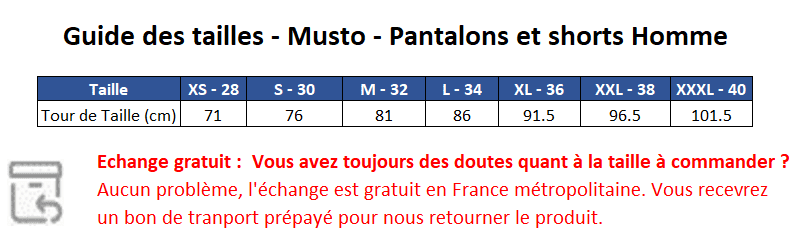 Musto Short de Sports Nautiques Evolution Performance 2.0 pour Homme Extensible Facile Pierre Légère