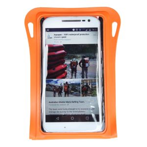 Etui de protection téléphone Trailproof Aquapac-Orange