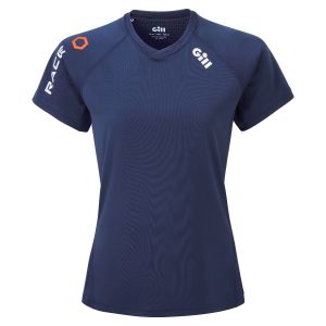 T-shirt femme Race Gill bleu marine