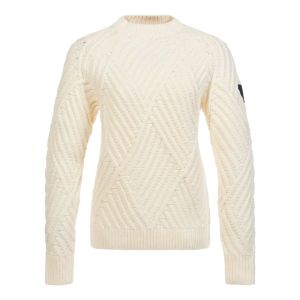 Pull à Col Rond Montant Marina Femme Musto-Beige