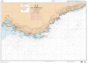 Carte SHOM 6951L - de Fos-sur-Mer à Capo Mele