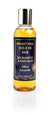 Shampoing-Douche spécial mer Olive Lavande 100 mL Docksoap