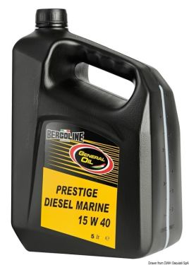 Huile marine Prestige Diesel 15W40 5L Bergoline