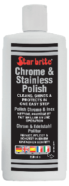 Polish pour chrome et inox star brite