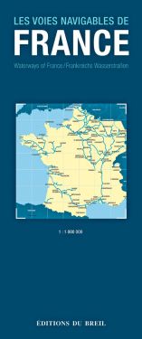 Carte des voies navigables de France