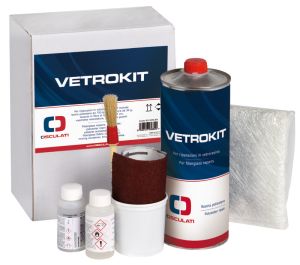 Kit de réparation fibre de verre Vetrokit Osculati