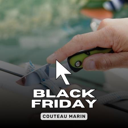 Black Friday couteau marin