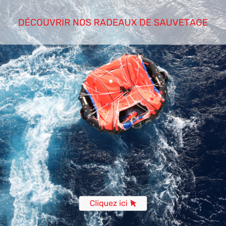 radeau de survie dans la tempête
