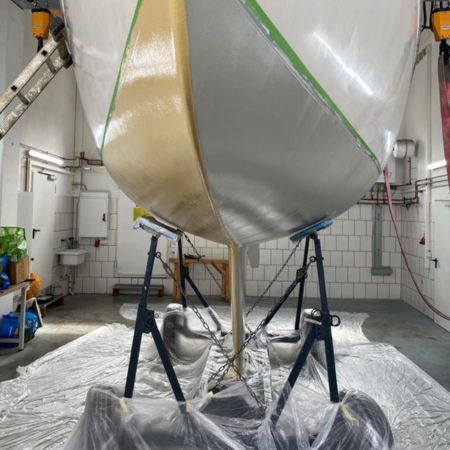 antifouling &eacute;cologique sur un voilier