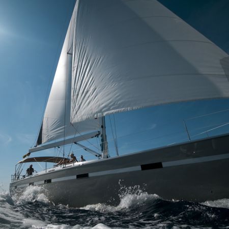 Voile pour bateau à nettoyer