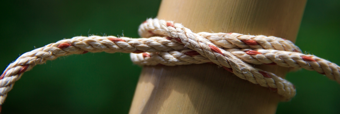 noeud pare battage sur barre