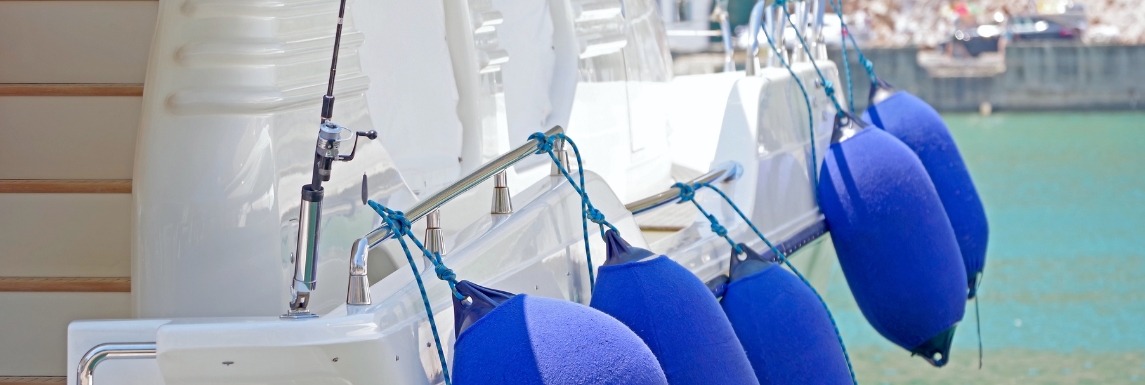 pare battage attach&eacute; avec noeud de cabestan