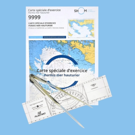 Idée cadeau pour un marin - exercice permis hauturier